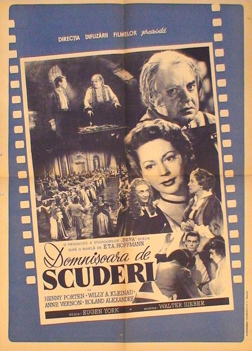 Смотреть фильм Фрейлен фон Скудери / Das Fräulein von Scuderi (1955) онлайн в хорошем качестве SATRip