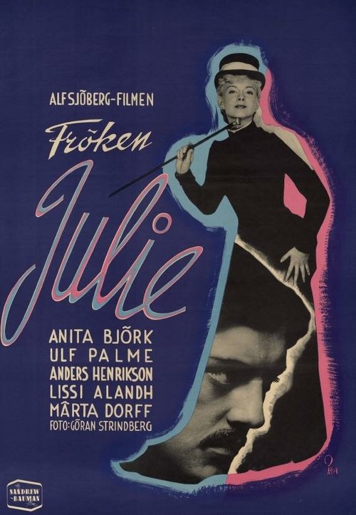 Смотреть фильм Фрёкен Юлия / Fröken Julie (1951) онлайн в хорошем качестве SATRip