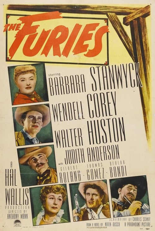 Смотреть фильм Фурии / The Furies (1950) онлайн в хорошем качестве SATRip