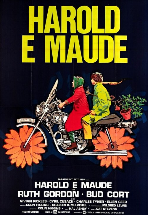 Смотреть фильм Гарольд и Мод / Harold and Maude (1971) онлайн в хорошем качестве SATRip
