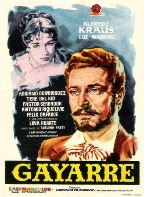 Смотреть фильм Gayarre (1959) онлайн в хорошем качестве SATRip