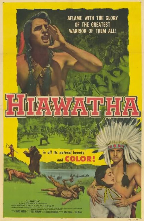 Смотреть фильм Гайавата / Hiawatha (1952) онлайн в хорошем качестве SATRip