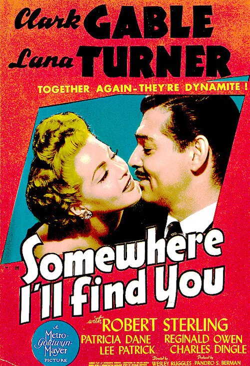 Смотреть фильм Где-нибудь я найду тебя / Somewhere I'll Find You (1942) онлайн в хорошем качестве SATRip