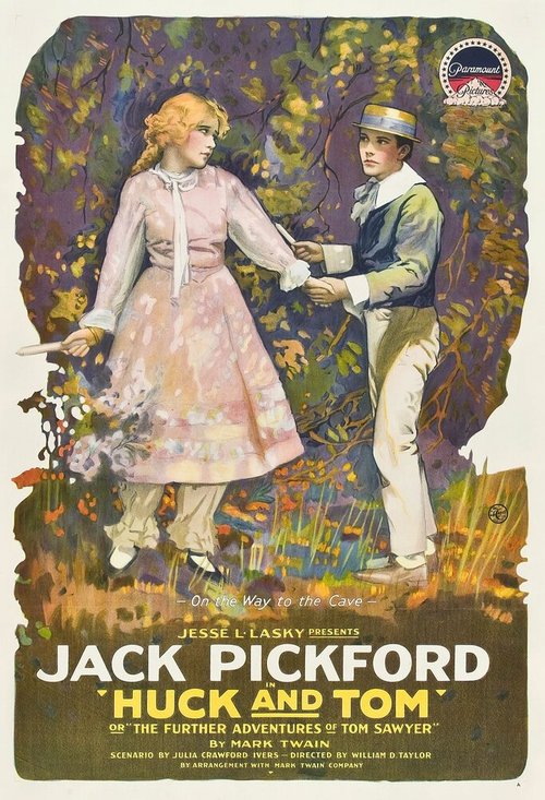Смотреть фильм Гек и Том / Huck and Tom (1918) онлайн 