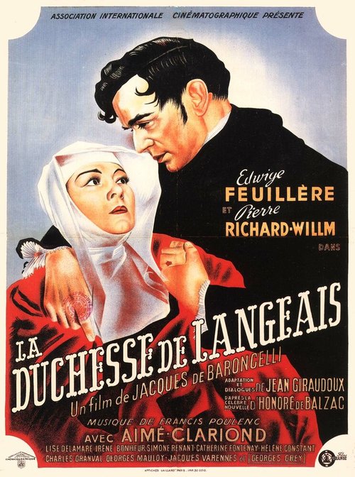 Смотреть фильм Герцогиня Ланже / La duchesse de Langeais (1942) онлайн в хорошем качестве SATRip