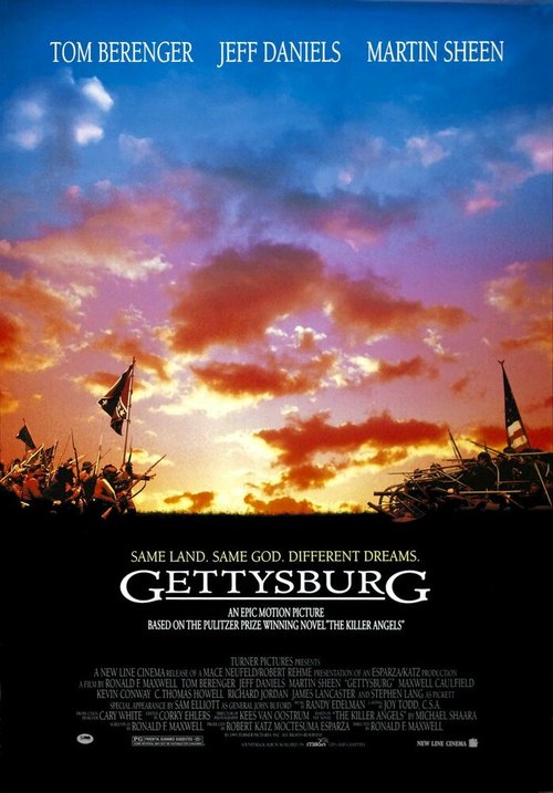 Смотреть фильм Геттисбург / Gettysburg (1993) онлайн в хорошем качестве HDRip