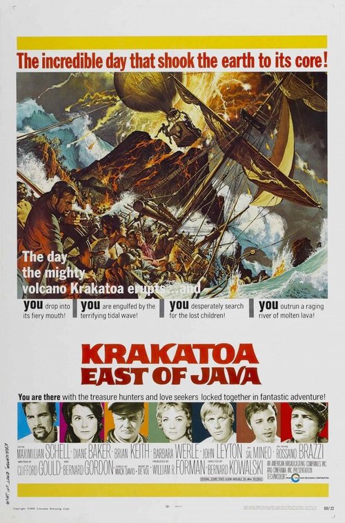 Смотреть фильм Гибель на вулкане Кракатау / Krakatoa: East of Java (1968) онлайн в хорошем качестве SATRip