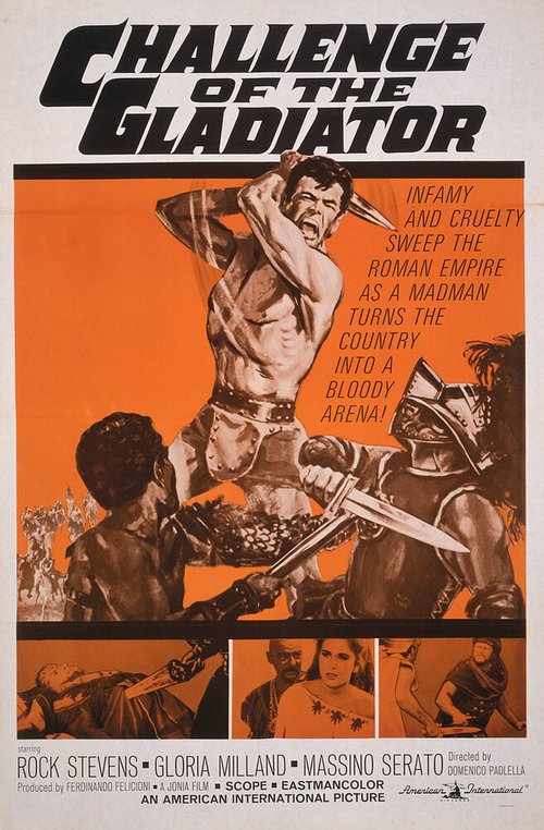 Смотреть фильм Гладиатор, бросивший вызов Империи / Il gladiatore che sfidò l'impero (1965) онлайн в хорошем качестве SATRip