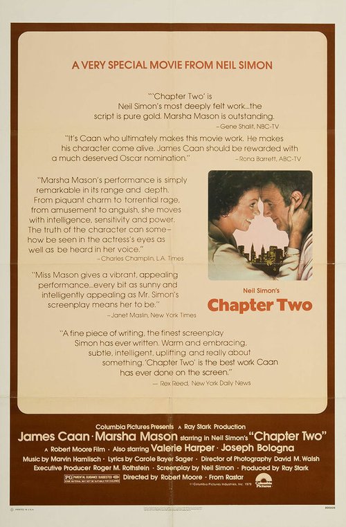 Смотреть фильм Глава вторая / Chapter Two (1979) онлайн в хорошем качестве SATRip