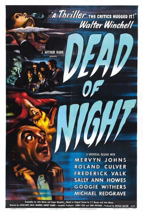 Смотреть фильм Глубокой ночью / Dead of Night (1945) онлайн в хорошем качестве SATRip