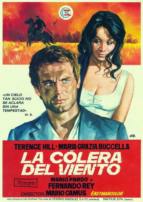 Смотреть фильм Гнев ветра / La collera del vento (1970) онлайн в хорошем качестве SATRip