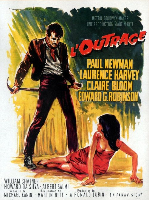Смотреть фильм Гнев / The Outrage (1964) онлайн в хорошем качестве SATRip