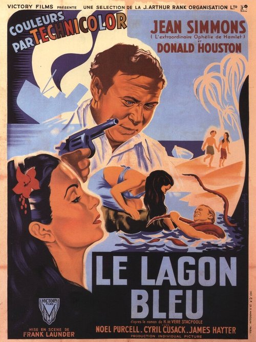 Смотреть фильм Голубая лагуна / The Blue Lagoon (1949) онлайн в хорошем качестве SATRip