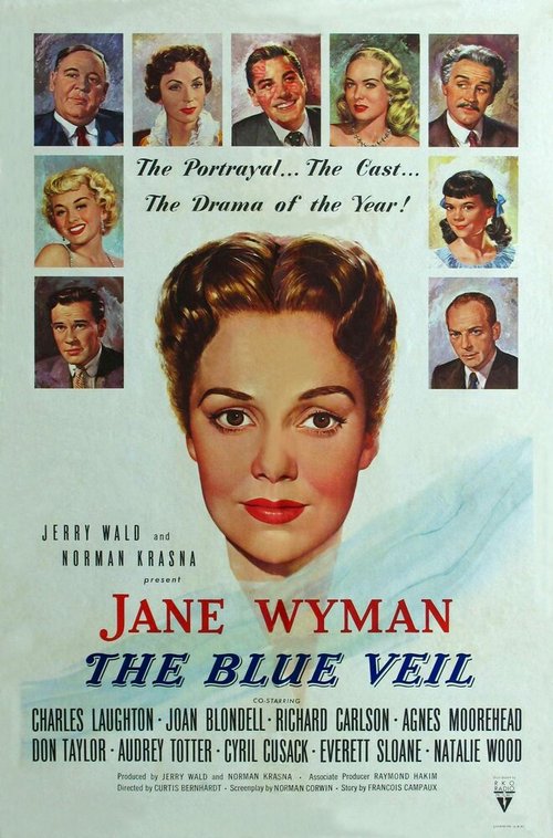 Смотреть фильм Голубая вуаль / The Blue Veil (1951) онлайн в хорошем качестве SATRip