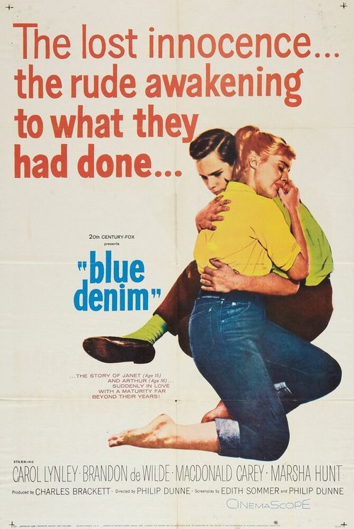 Смотреть фильм Голубой деним / Blue Denim (1959) онлайн в хорошем качестве SATRip