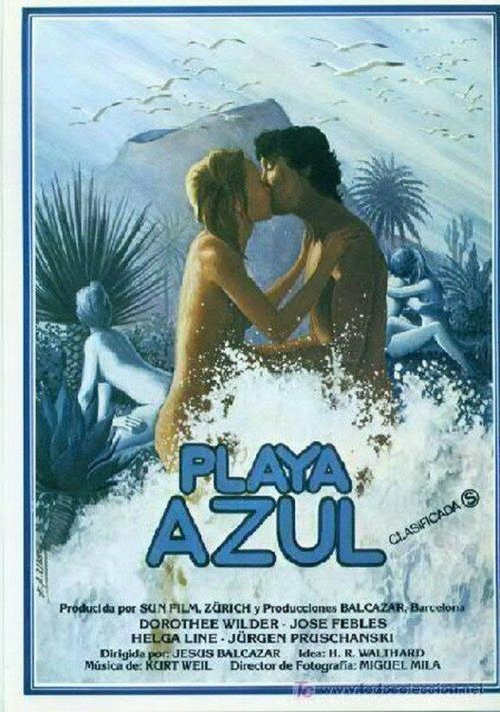 Смотреть фильм Голубой пляж / Playa azul (1982) онлайн в хорошем качестве SATRip
