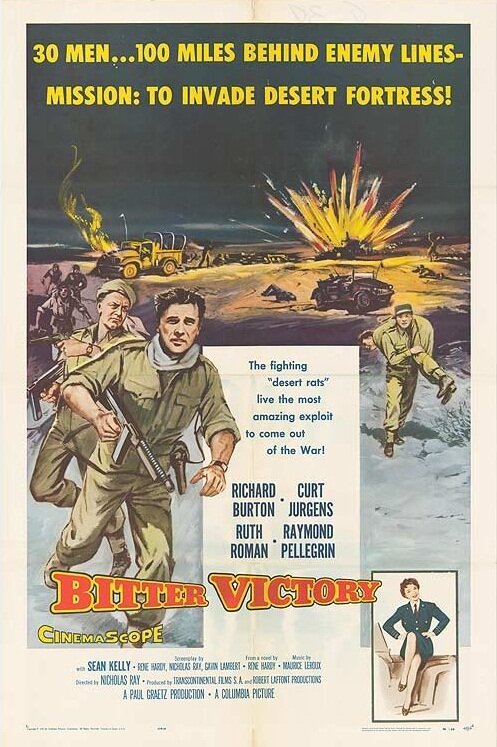 Смотреть фильм Горькая победа / Bitter Victory (1957) онлайн в хорошем качестве SATRip
