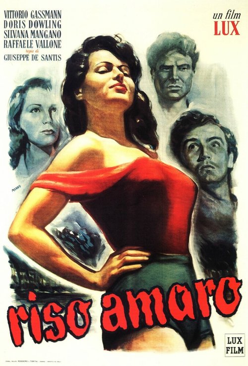 Смотреть фильм Горький рис / Riso amaro (1949) онлайн в хорошем качестве SATRip