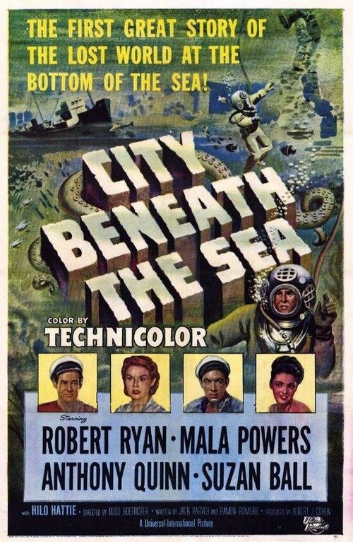 Смотреть фильм Город на морском дне / City Beneath the Sea (1953) онлайн в хорошем качестве SATRip