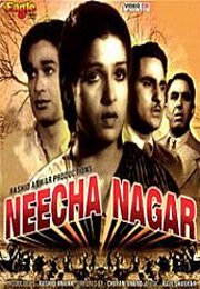 Смотреть фильм Город в долине / Neecha Nagar (1946) онлайн в хорошем качестве SATRip