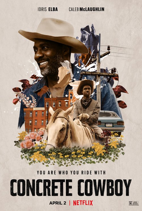 Смотреть фильм Городской ковбой / Concrete Cowboy (2020) онлайн в хорошем качестве HDRip
