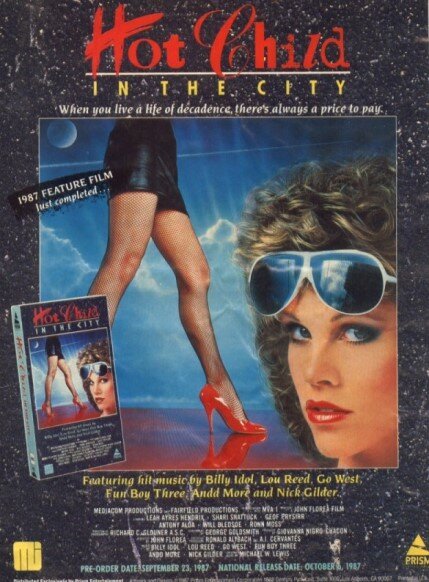 Смотреть фильм Горячая крошка в городе / Hot Child in the City (1987) онлайн в хорошем качестве SATRip