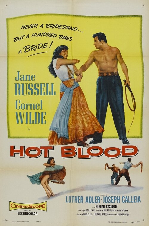 Смотреть фильм Горячая кровь / Hot Blood (1956) онлайн в хорошем качестве SATRip