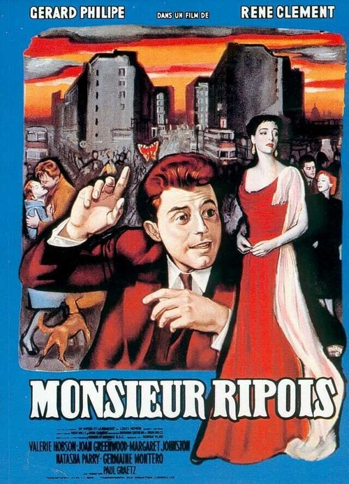 Смотреть фильм Господин Рипуа / Monsieur Ripois (1954) онлайн в хорошем качестве SATRip