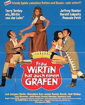 Смотреть фильм Госпожа Хозяйка имеет графский титул / Frau Wirtin hat auch einen Grafen (1968) онлайн в хорошем качестве SATRip