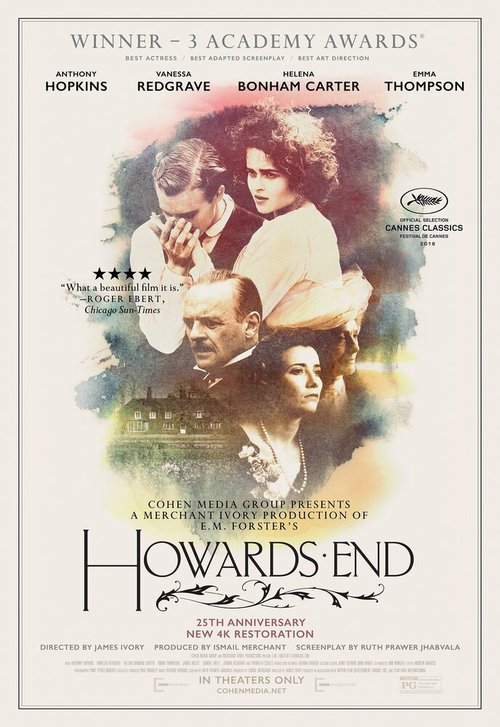 Смотреть фильм Говардс-Энд / Howards End (1991) онлайн в хорошем качестве HDRip