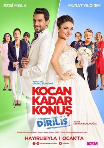 Смотреть фильм Говори как твой муж 2 / Kocan Kadar Konus: Dirilis (2016) онлайн в хорошем качестве CAMRip