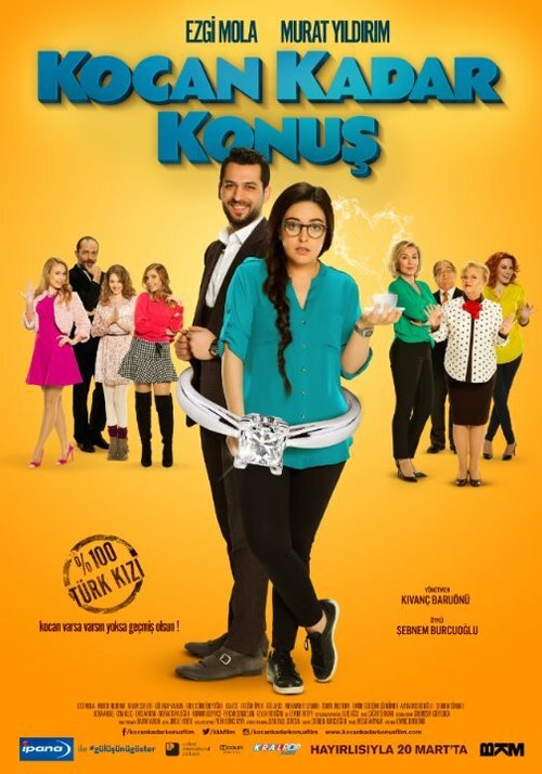 Смотреть фильм Говори как твой муж / Kocan Kadar Konus (2015) онлайн в хорошем качестве HDRip