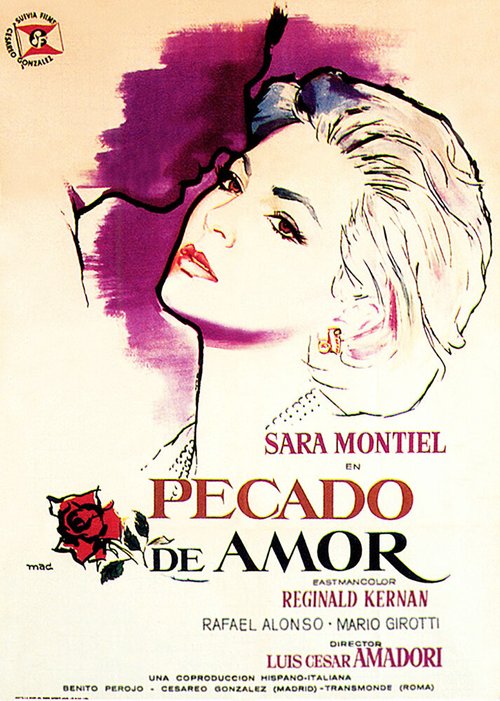 Смотреть фильм Грех любви / Pecado de amor (1961) онлайн в хорошем качестве SATRip