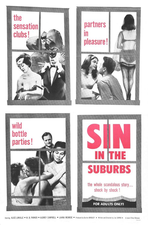 Смотреть фильм Грех в предместье / Sin in the Suburbs (1964) онлайн в хорошем качестве SATRip