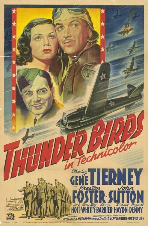Смотреть фильм Гром птиц [Солдаты воздуха] / Thunder Birds: Soldiers of the Air (1942) онлайн в хорошем качестве SATRip
