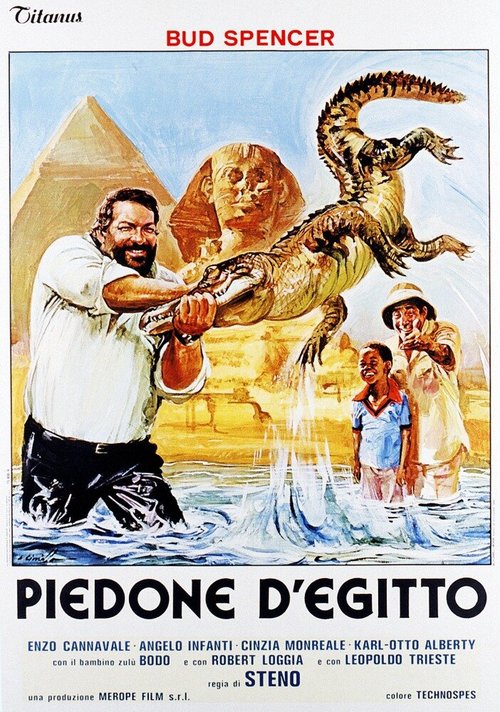 Смотреть фильм Громила в Египте / Piedone d'Egitto (1980) онлайн в хорошем качестве SATRip