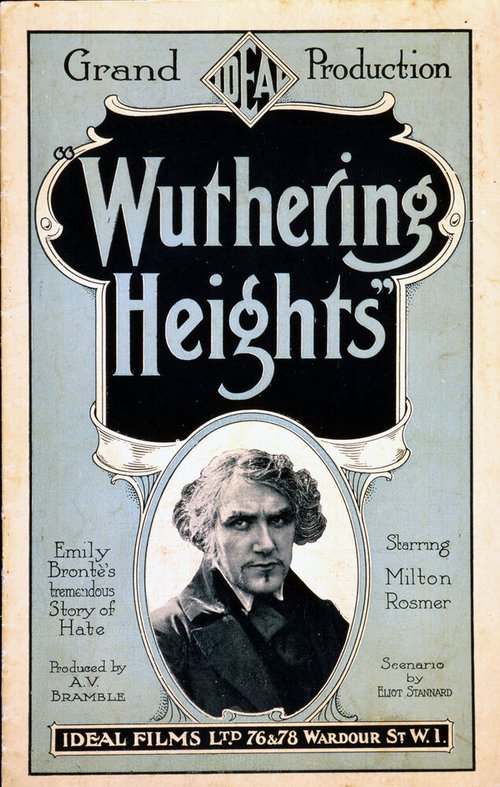 Смотреть фильм Грозовой перевал / Wuthering Heights (1920) онлайн в хорошем качестве SATRip