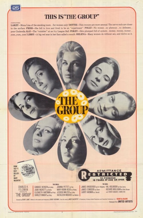 Смотреть фильм Группа / The Group (1966) онлайн в хорошем качестве SATRip