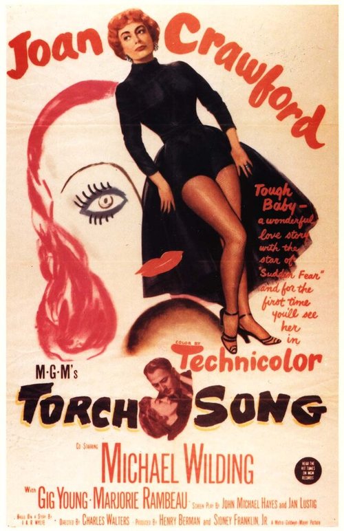 Смотреть фильм Грустная песня / Torch Song (1953) онлайн в хорошем качестве SATRip
