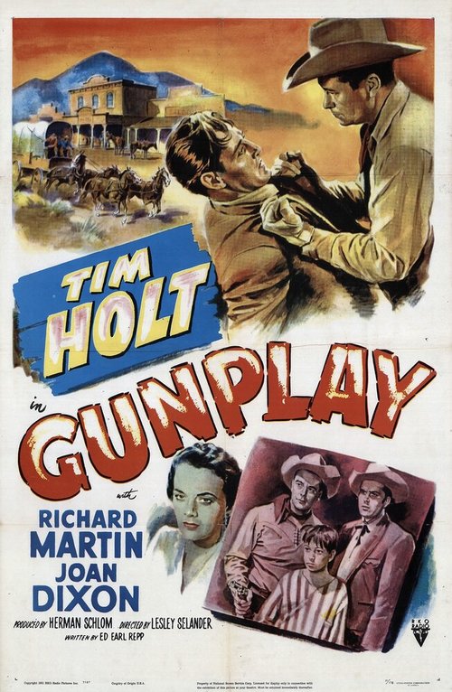 Смотреть фильм Gunplay (1951) онлайн в хорошем качестве SATRip