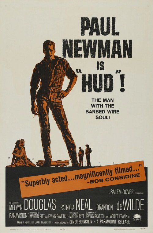 Смотреть фильм Хад / Hud (1962) онлайн в хорошем качестве SATRip