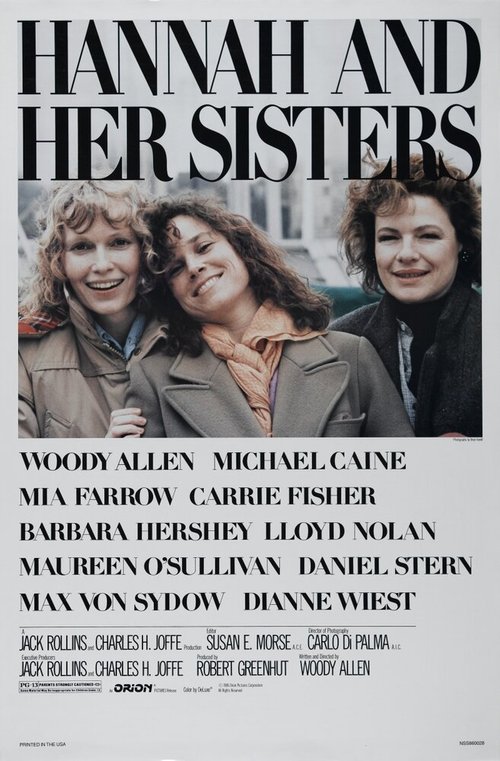 Смотреть фильм Ханна и её сестры / Hannah and Her Sisters (1986) онлайн в хорошем качестве SATRip