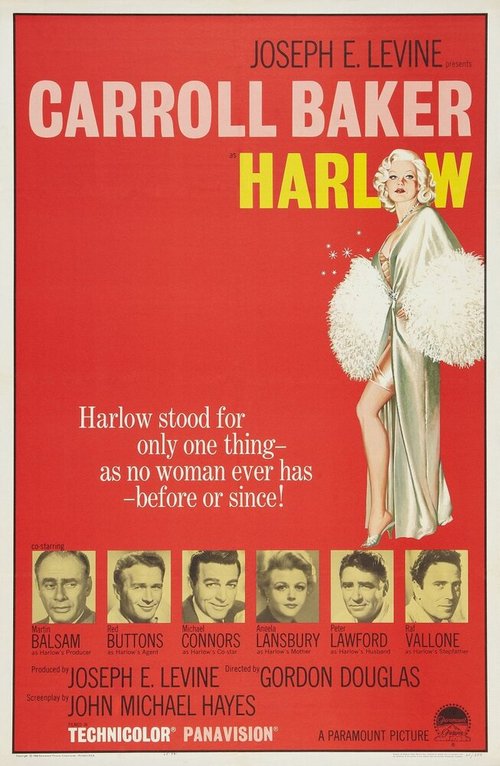Смотреть фильм Харлоу / Harlow (1965) онлайн в хорошем качестве SATRip