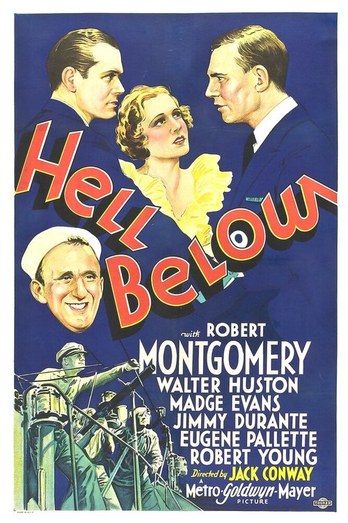 Смотреть фильм Hell Below (1933) онлайн в хорошем качестве SATRip