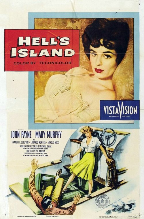 Смотреть фильм Hell's Island (1955) онлайн в хорошем качестве SATRip