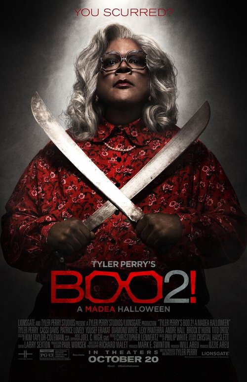 Смотреть фильм Хэллоуин Мэдеи 2 / Tyler Perry's Boo 2! A Madea Halloween (2017) онлайн в хорошем качестве HDRip