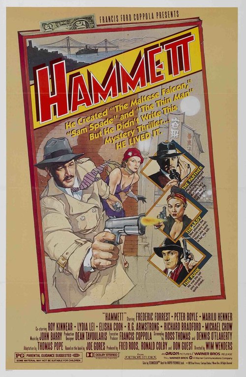 Смотреть фильм Хэммет / Hammett (1982) онлайн в хорошем качестве SATRip