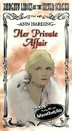 Смотреть фильм Her Private Affair (1929) онлайн в хорошем качестве SATRip