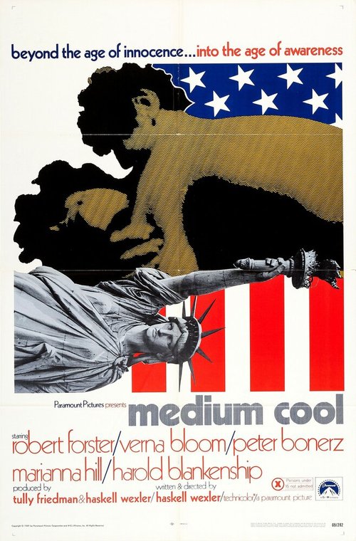 Смотреть фильм Холодным взором / Medium Cool (1969) онлайн в хорошем качестве SATRip