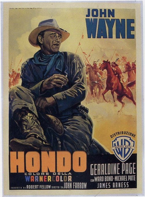 Смотреть фильм Хондо / Hondo (1953) онлайн в хорошем качестве SATRip